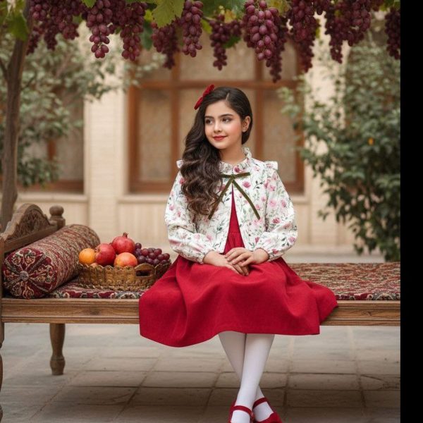 کت سارافن گلدار